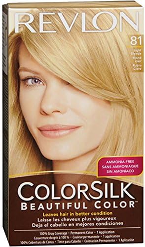 Revlon Colorsilk Амонијак Слободни Постојан Haircolor Ниво 3 8N Светлина Русокоса 81 со Revlon