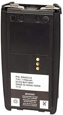 Батерија за GE-Ericsson P5450 Батерија двонасочна Радио 7.5 v 1700mAH Ni-CD
