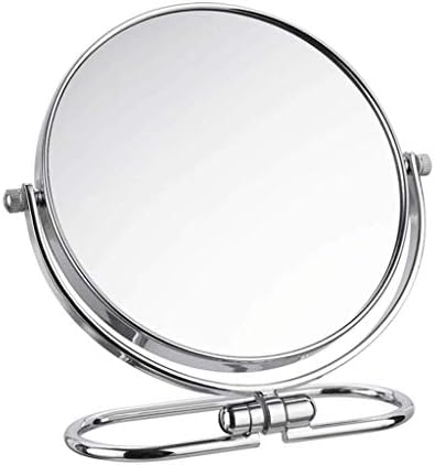 Шминка Огледало Зголемена Козметички Огледало 10x Зум Двојна Двострано Табела Врвот Make Up Огледало Самостојна Табела