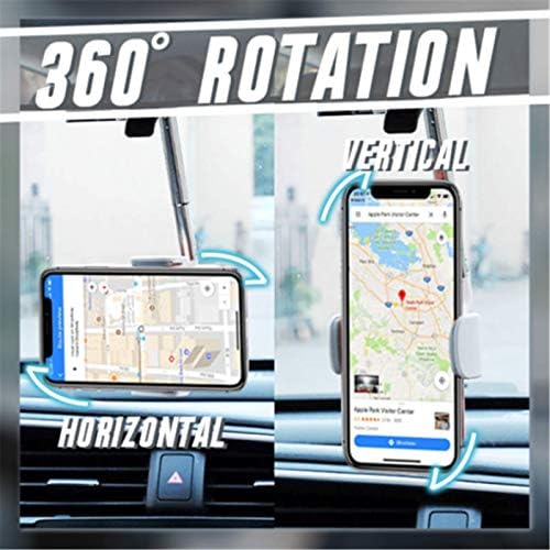 Нови 360° Rearview Огледало Телефон Носител на Универзалната паметен Телефон Лулка,Автомобил Rearview Огледало Планината