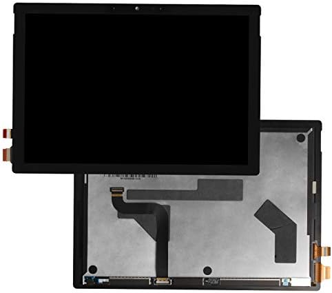 Екран Замена за Microsoft Surface Pro 7 1866 LP123WQ2 LCD Дисплеј на Допир Digitizer екран осетлив на допир Faceplate Поправка
