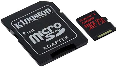 Професионални MicroSDXC 512GB Работи за BlackBerry MotionCard Обичај Потврдена од страна на SanFlash и Кингстон. (80MB/s)