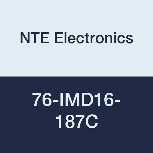 NTE Електроника 76-IMD16-187C PVC Изолација Машки Прекинува, Калај Позлатен Позлата, Месинг Терминал, 14-16 AWG Жица Колосек,