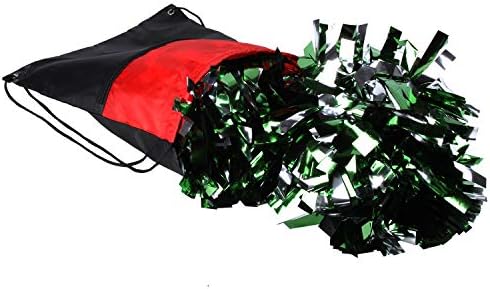 Спортски Сали Вреќа Вреќа Cheerleading најгласен поборник Drawstring Ранец 6 Pack Мажи Жени 210D Полиестер (Црвена/Црна)